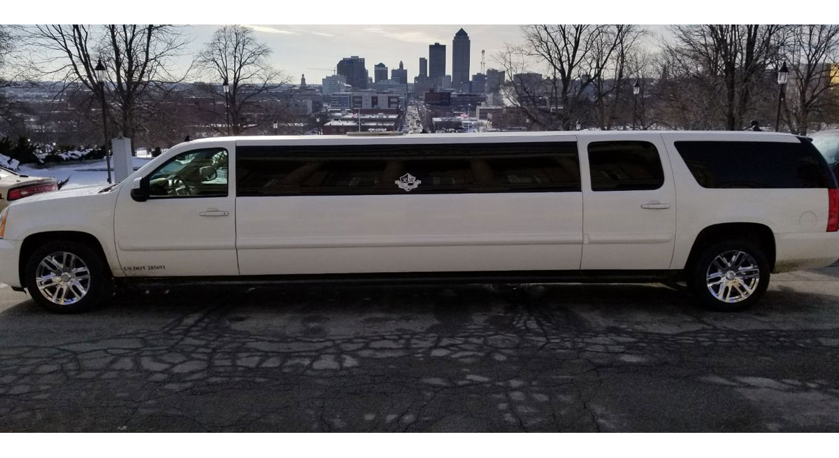 14 Passenger GMC Yukon Limo - Royal Rides